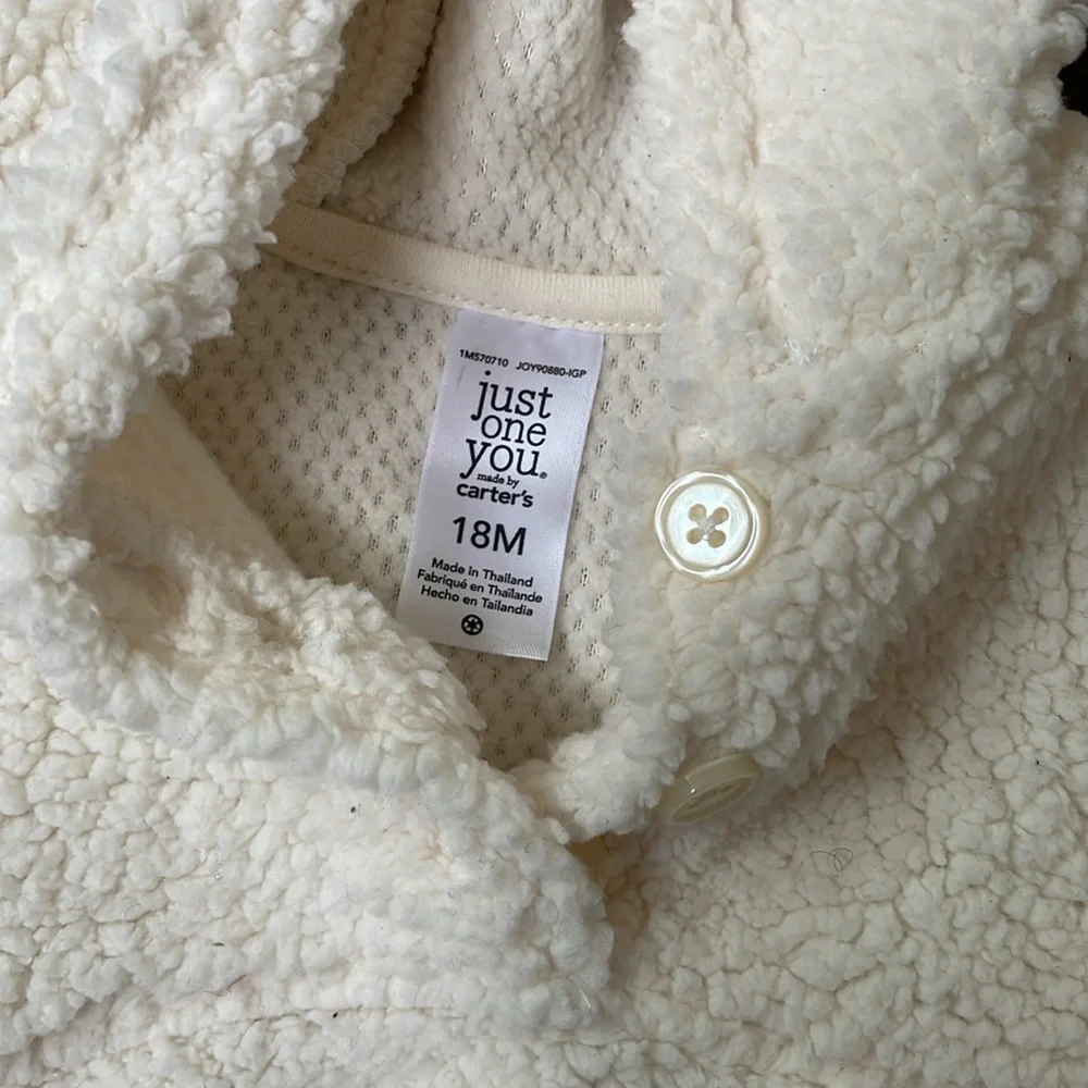 Carter’s Fleece Hoodie - 18 months